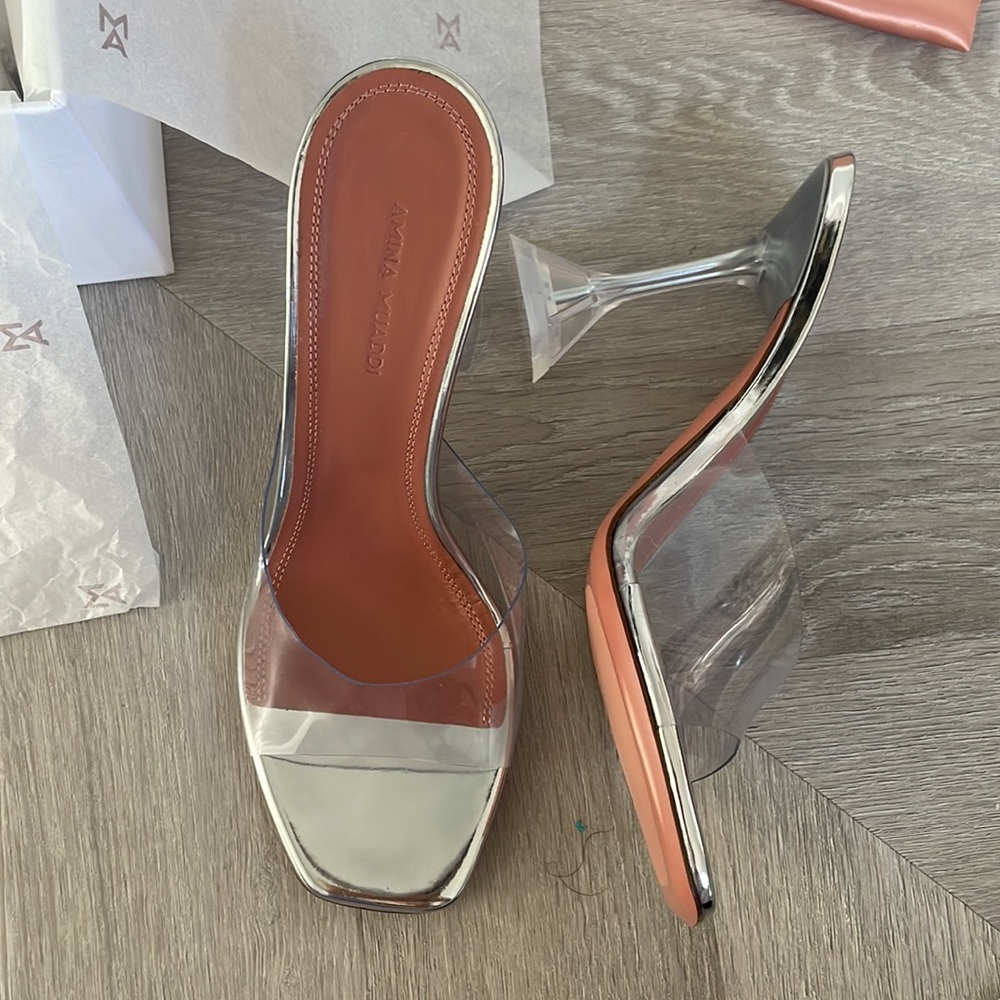 Amina Muaddi Lupita Heels - Picture 4 of 13